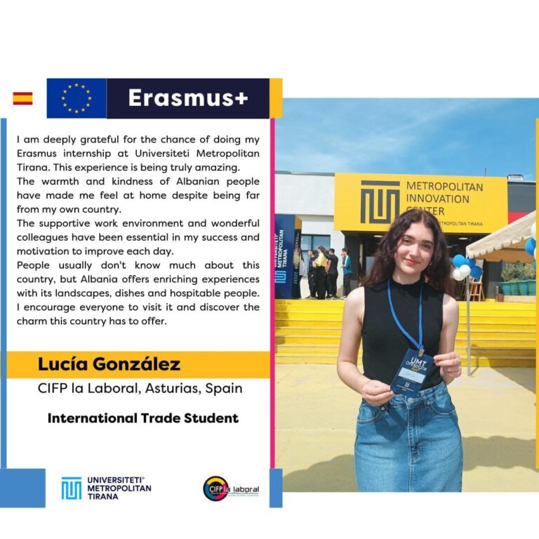 UMT Erasmus Alumni Studente