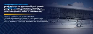 French Students from Grande École ESIEE Paris at UMT